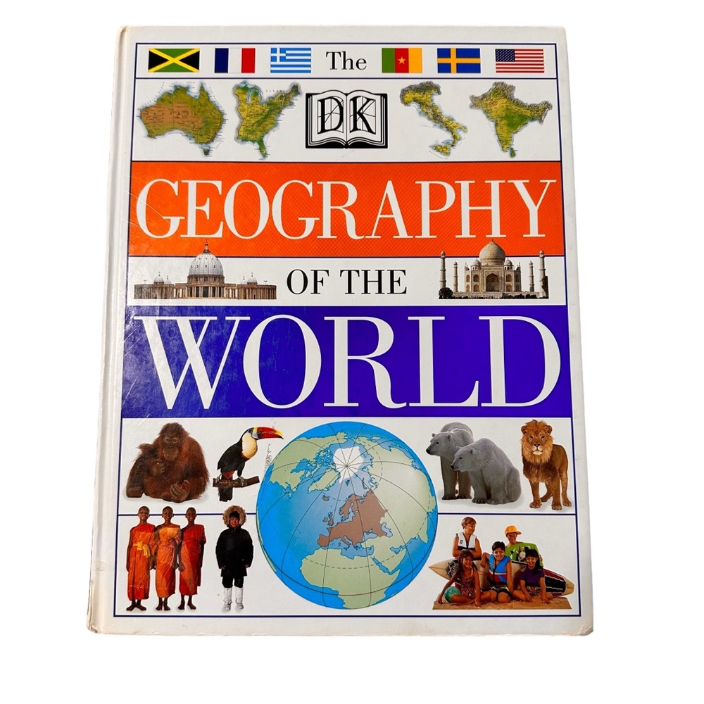 DK Geography of the World With Index -Hardcover -By DK Publishing - Good